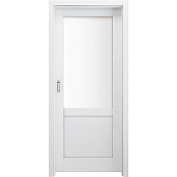 Posuvné dveře do pouzdra Bianco NEVE 2